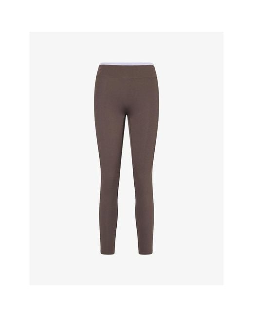 WE Are Tala Brown Dayflex High-Rise Stretch Gym Leggings