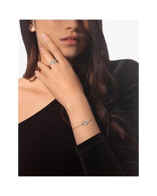 Messika White Lucky Eye 18Ct- And 0.22Ct Diamond Ring