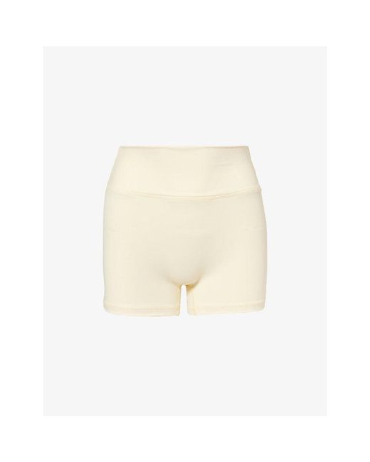 Sisterly Tribe Natural Softsculpt Workout Shorts