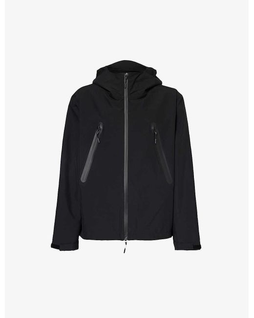 MKI Miyuki-Zoku Black V2 Hooded Shell Jacket for men