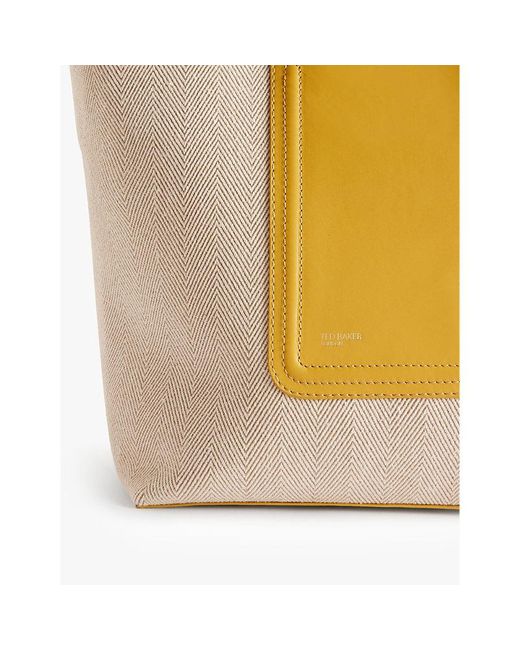 Ted baker yellow purse best sale