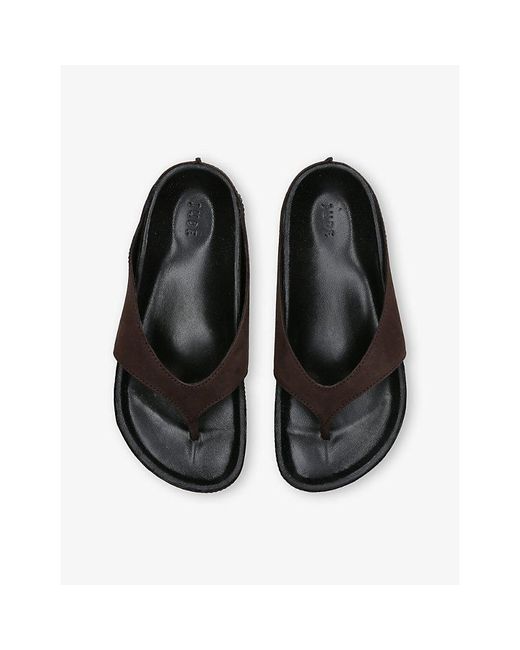 Jude Brown Yaga Suede Sandals