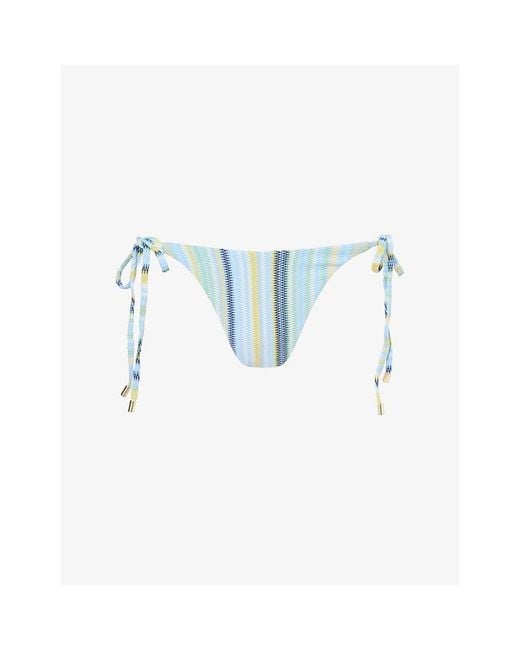 Cheap Monday Blue Palma Bikini Bottom