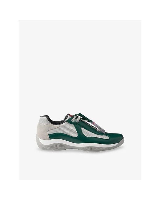 Prada Green America's Cup Original Sneakers, Size 6 for men