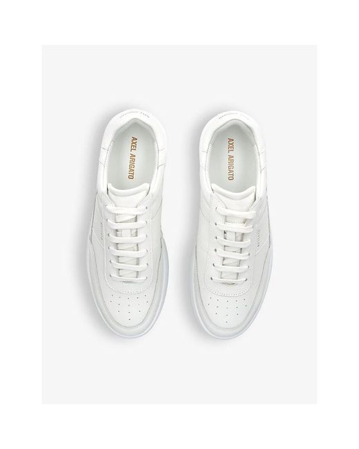 Axel Arigato White Vintage Orbit Leather Low-Top Trainers for men