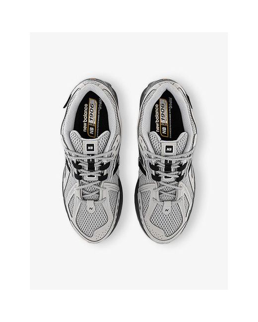 New Balance Gray 1906 Low-Top Woven Trainers for men