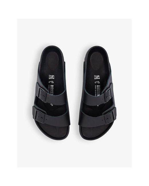 Birkenstock White Arizona Exquisite Double-strap Flat Leather Sandals for men