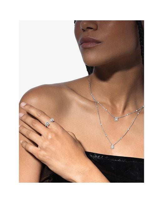 Messika White My Twin Toi & Moi 18Ct- And 0.45Ct Diamond Ring