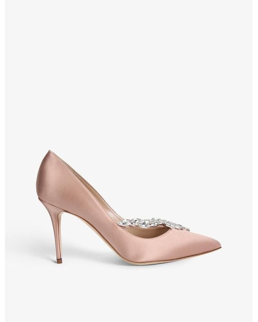 manolo blahnik nadira champagne