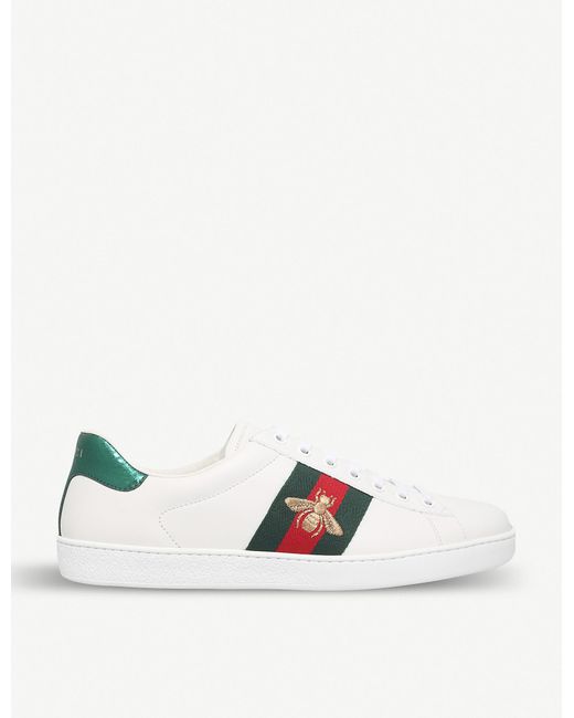 mens gucci bee trainers