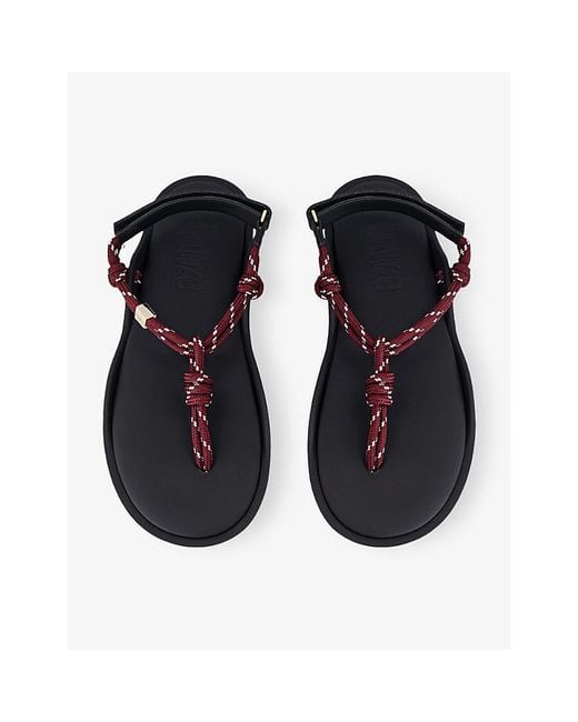 FLOWZE Blue Flo Woven Sandals