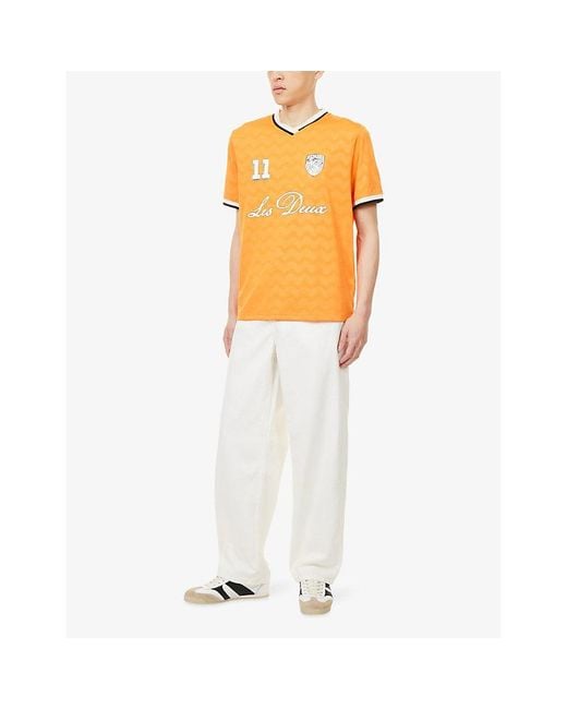 Les Deux Orange Netherlands Football Jersey T-Shirt for men