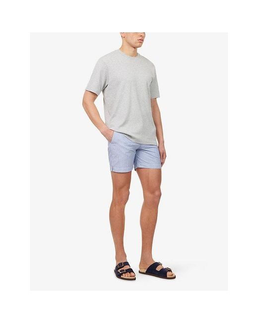 Orlebar Brown White Ob Standard T Cotton-Jersey T-Shirt for men