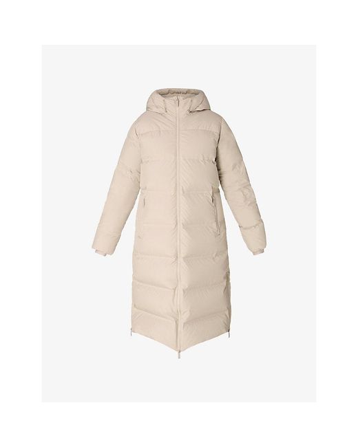 Sweaty Betty Natural Nimbus Longline Shell Coat