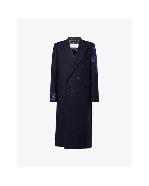 Dries Van Noten Blue Coat main image 1
