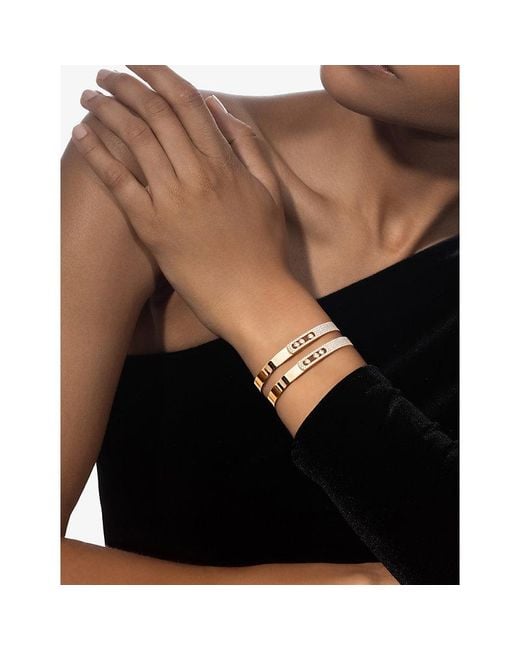 Messika Metallic Move Noa 18Ct- And 1.18Ct Pavé-Diamond Bangle