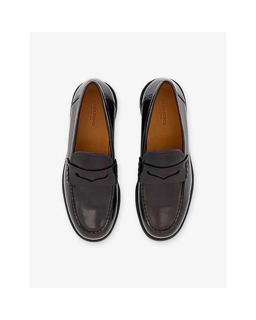 Vagabond Black Linn Leather Loafers