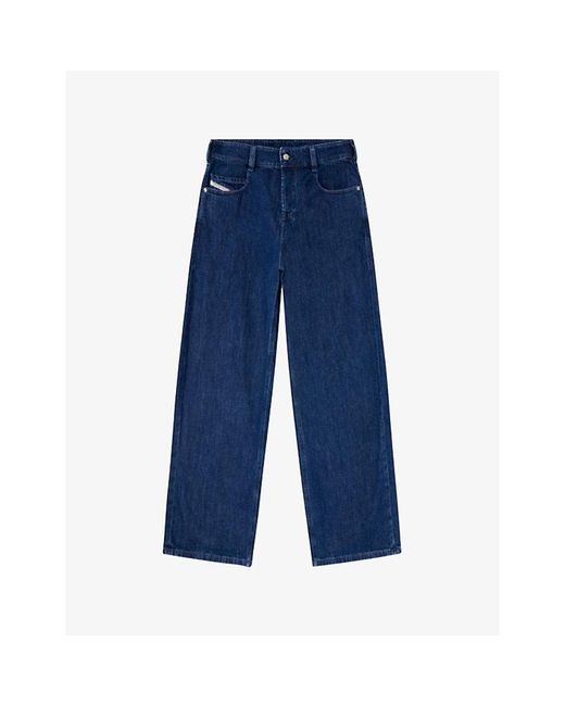 DIESEL Blue 1997 D-Enim Relaxed-Fit Denim Jeans for men