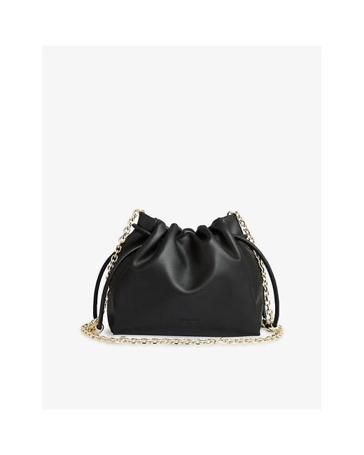 L.K.Bennett Black Kendra Leather Cross-Body Bag