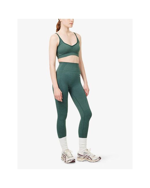 GYMSHARK Green Vital Sports Bra
