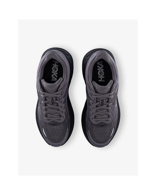 Deckers Hoka Blue Bondi 9 Mesh Trainers for men