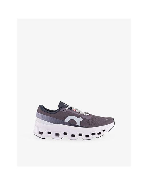 On Shoes Blue Cloudmster Mesh Trainers