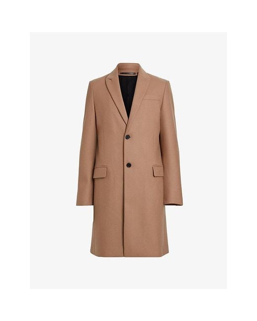 hanson wool blend coat