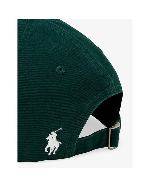 Polo Ralph Lauren Green X Wimbledon Embroidered Cotton Cap for men