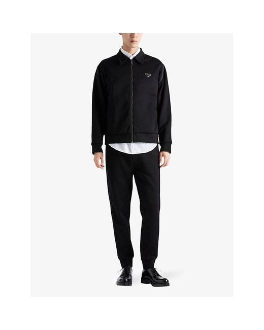 Prada jogging bottoms deals