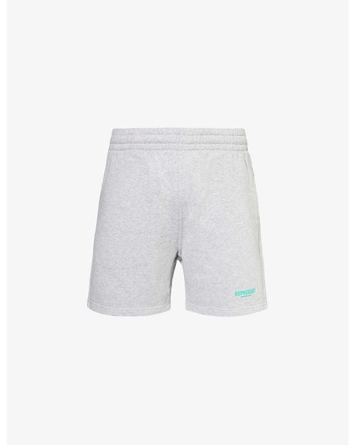 Represent White Owners' Club Relaxed-fit Cotton-jersey Shorts X for men