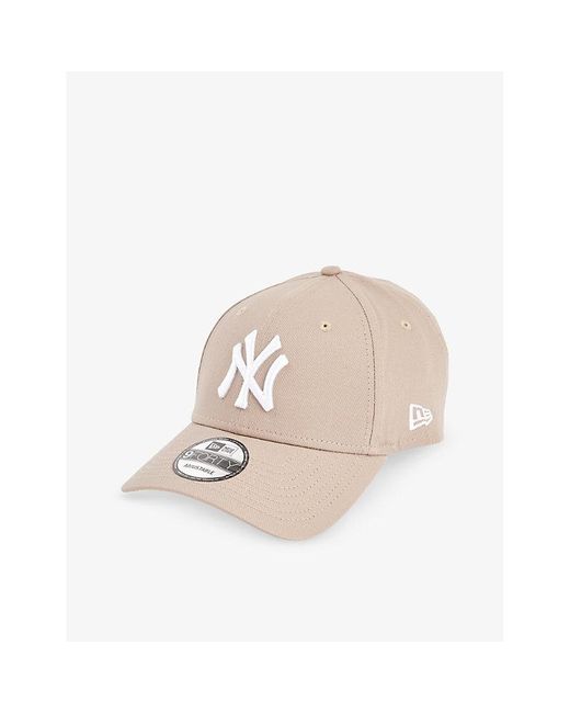 KTZ Natural 9forty New York Yankees Cotton Cap for men
