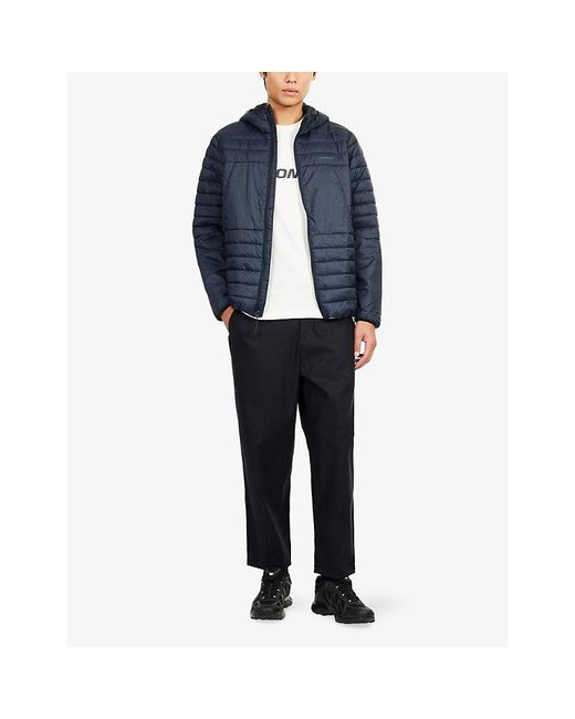 Salomon Blue Reflex Hooded Shell-Down Jacket for men