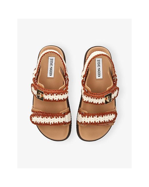 Steve Madden Multicolor Mona Woven Sandals