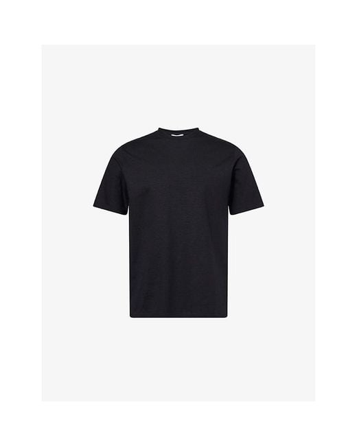 Arne Blue Essential Slim-Fit Cotton-Jersey T-Shirt for men