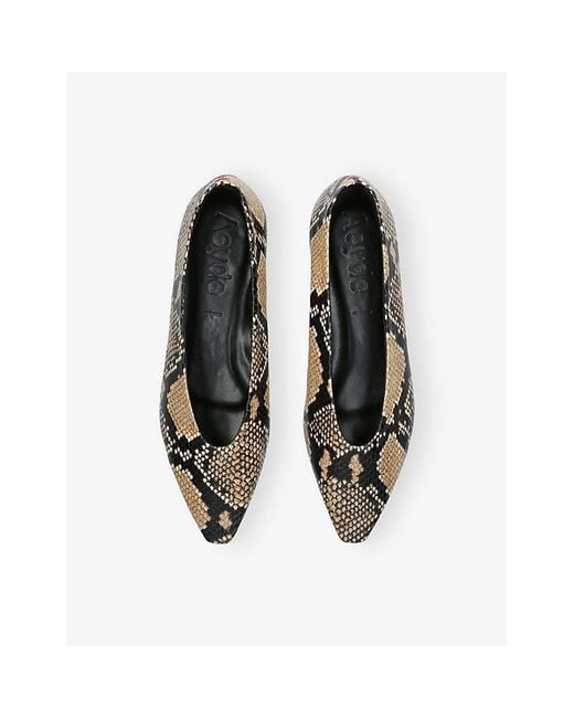 Aeyde Multicolor Betty Leather Ballet Flats