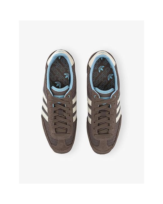 Adidas Brown Japan Woven Low-Top Trainers