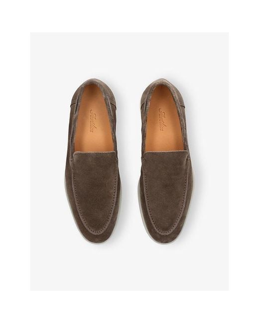 Aurélien Multicolor Yacht Suede Loafers for men