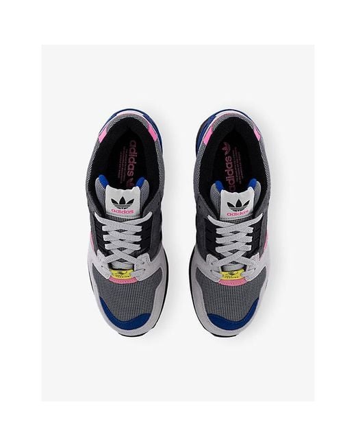 Adidas Blue Zx 8000 Mesh And Suede Trainers for men