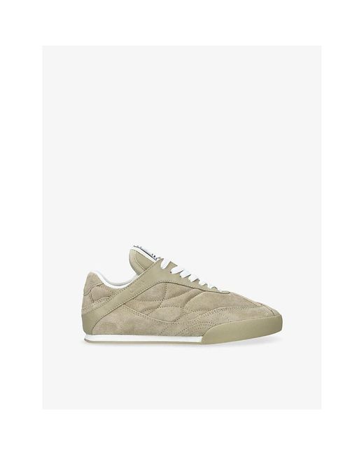 Chloé Natural Kick Low Suede Trainers