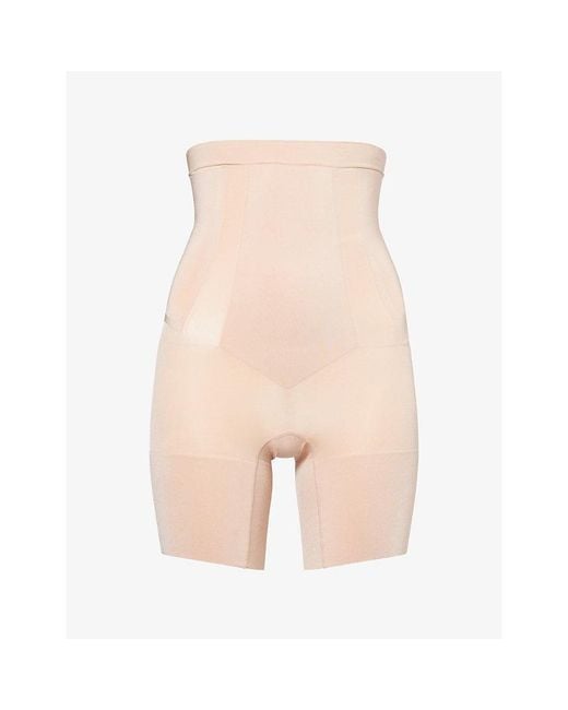 Spanx Natural Ladies Oncore High-Waisted Mid-Thigh Shorts