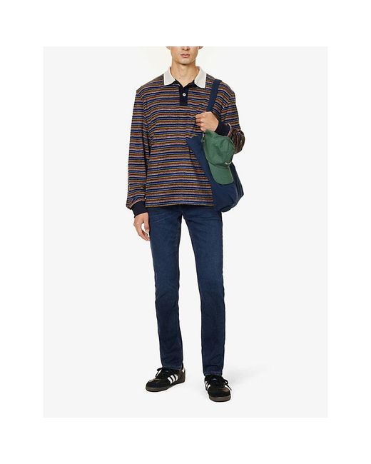 PAIGE Blue Vintage Lennox 32-Inch Slim Jeans for men