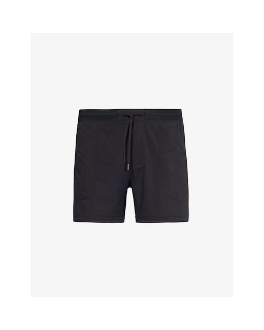 lululemon athletica Black License To Train Drawstring-waist Stretch-recycled-nylon Shorts Xx for men