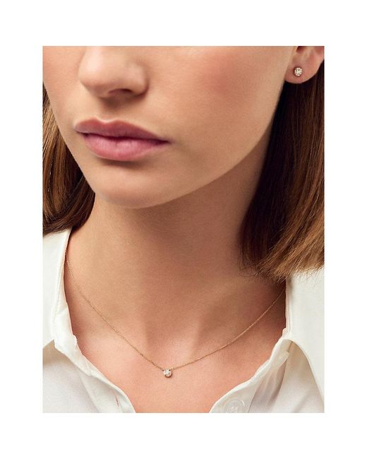 Sif Jakobs Metallic Rome 14Ct- And 0.09Ct Lab-Grown Diamond Necklace