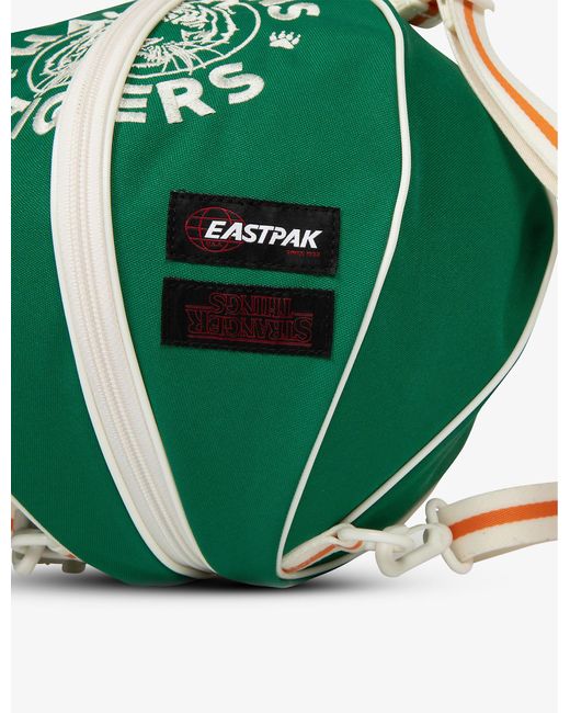 Eastpak Canvas X Stranger Things Woven Basketball Bag in Green Lyst