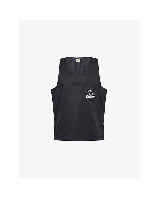 GALLERY DEPT. Blue Resort Sleeveless Cotton-Poplin Top for men