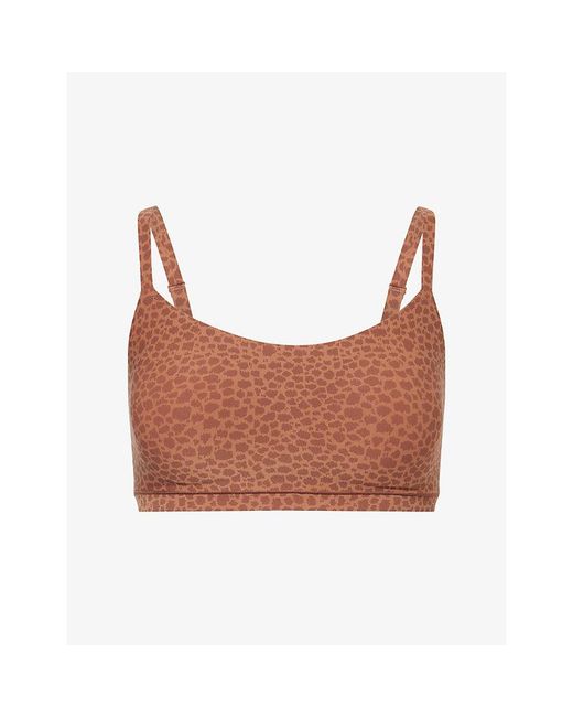 Chantelle Brown Soft Stretch Scoop Bralette