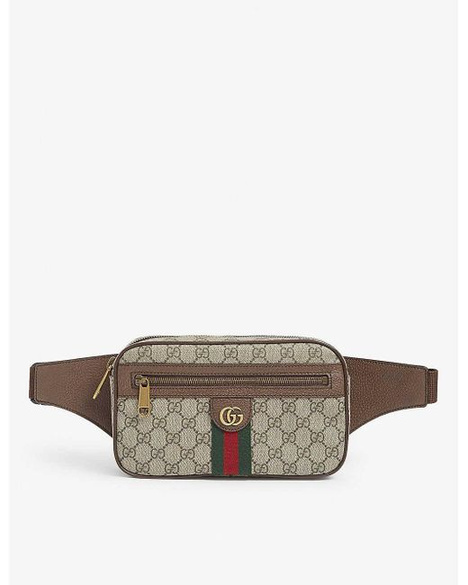 gucci beige gg supreme ophidia bag
