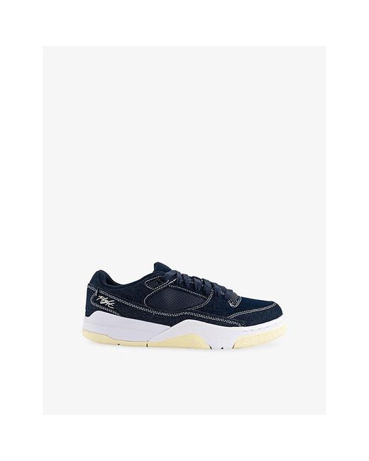 Nike Blue Flight Court Suede Trainers