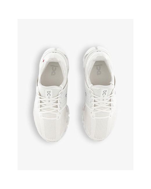 On Shoes White Cloudswift 3 Ad Mesh And Shell Low-top Trainers