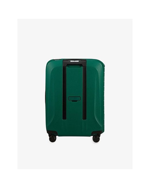 Samsonite Green Essens Spinner Hard Case 4 Wheel Recycled-polypropylene Cabin Suitcase